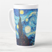 Vincent van Gogh - Starry Night Latte Mug カフェラテマグ (左アングル)