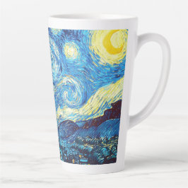 Vincent van Gogh - Starry Night Latte Mug カフェラテマグ