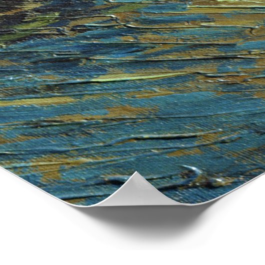 Vincent van Gogh | Starry Night Over the Rhone ポスター (角)