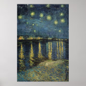 Vincent van Gogh | Starry Night Over the Rhone ポスター (正面)