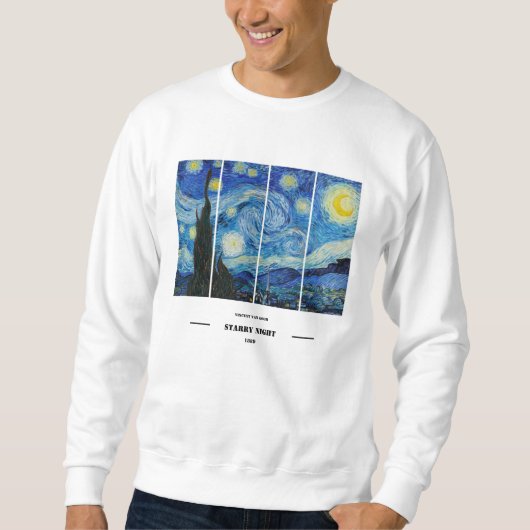 Vincent Van Gogh Starry Night Sweatshirt  スウェットシャツ (正面)