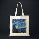 Vincent Van Gogh Starry Night Vintage Fine Art トートバッグ<br><div class="desc">Vincent Van Gogh Starry Night Vintage Fine Art Tote Bag</div>