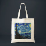 Vincent Van Gogh Starry Night Vintage Fine Art トートバッグ<br><div class="desc">Vincent Van Gogh Starry Night Vintage Fine Art Tote Bag</div>