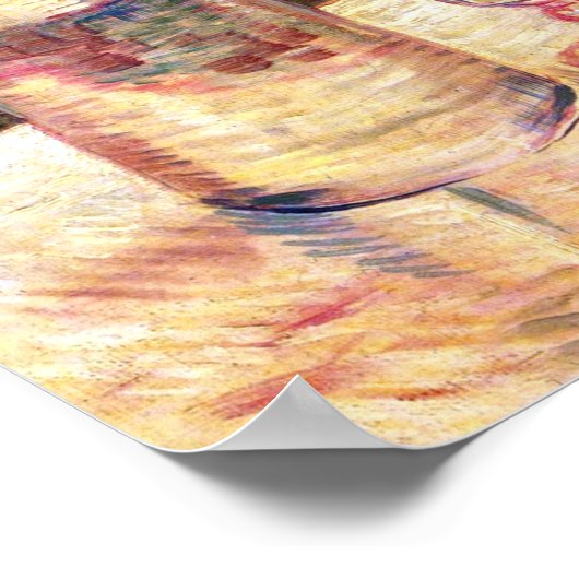 Vincent Van Gogh - Still Life with Absinthe ポスター (角)