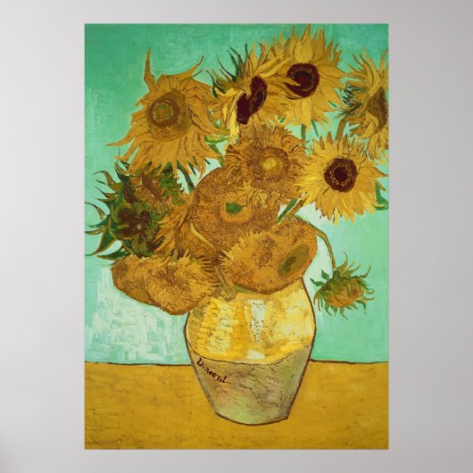 Vincent van Gogh | Sunflowers, 1888 ポスター (正面)