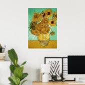 Vincent van Gogh | Sunflowers, 1888 ポスター (ホームオフィス)