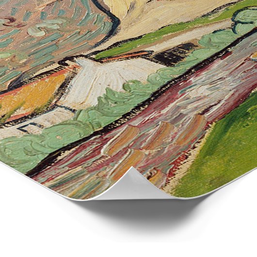 Vincent van Gogh | The Alpilles, 1890 ポスター (角)