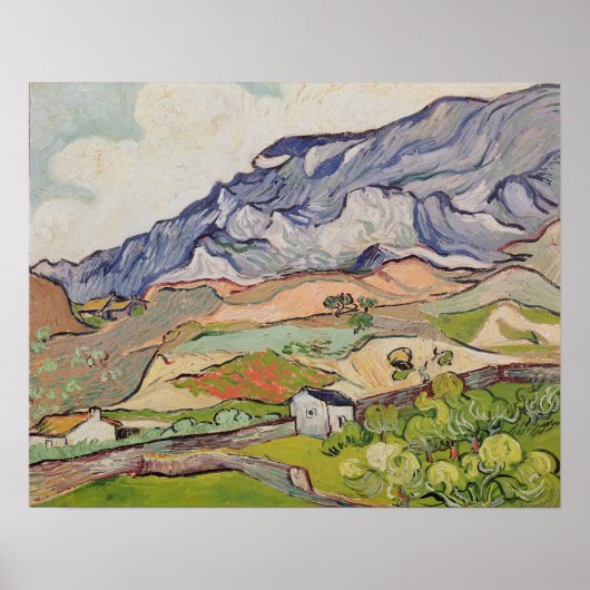 Vincent van Gogh | The Alpilles, 1890 ポスター (正面)