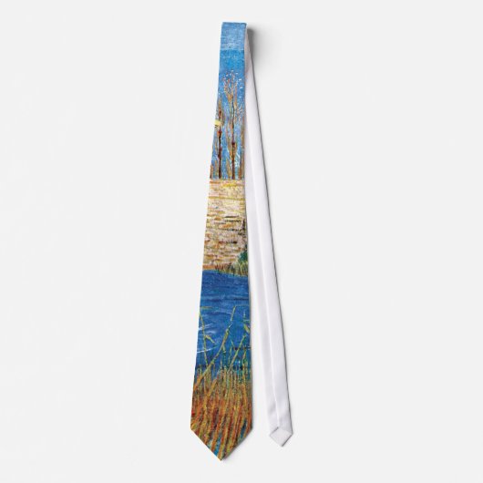 Vincent Van Gogh - The Langlois Bridge At Arles ネクタイ (正面)