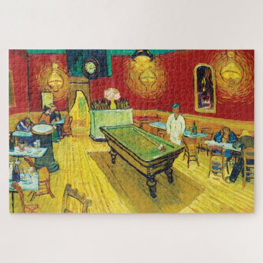 Vincent Van Gogh The Night Cafe (Le café de nuit) ジグソーパズル (横)