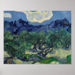 Vincent van Gogh - The Olive Trees ポスター<br><div class="desc">The Olive Trees by Vincent van Gogh, 1889. Vincent van Gogh was a Dutch Post-Impressionist painter who is among the most famous and influential figures in the history of Western art. In just over a decade he created approximately 2100 artworks, including around 860 oil paintings, most of them in the...</div>