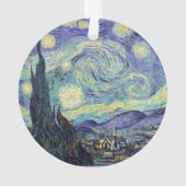 Vincent Van Gogh The Starry Night    オーナメント (裏面)