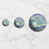 Vincent Van Gogh The Starry Night    コンフェッティ (裏面)