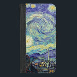 Vincent Van Gogh The Starry Night iPhone 8/7 ウォレットケース<br><div class="desc">Vincent Van Gogh The Starry Night. This is an old masterpiece from the dutch master painter Vincent Van Gogh was a dutch post impressionist painter.  This image is in the public domain.</div>