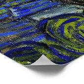 Vincent Van Gogh, The Starry Night painting ポスター (角)