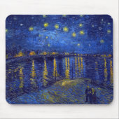 Vincent Van Gogh, The Starry Night painting マウスパッド (正面)