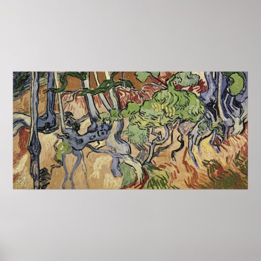 Vincent van Gogh | Tree roots, 1890 ポスター (正面)