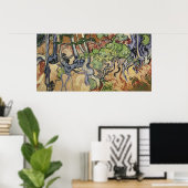 Vincent van Gogh | Tree roots, 1890 ポスター (ホームオフィス)