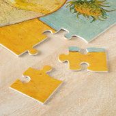 Vincent Van Gogh Twelve Sunflowers In a Vase Art ジグソーパズル (側面)