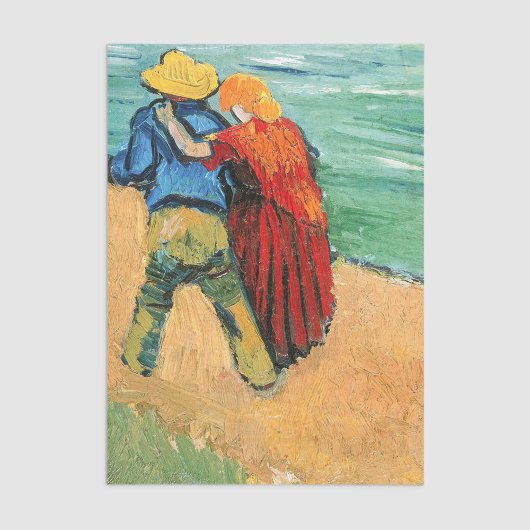 Vincent van Gogh - Two Lovers 薄葉紙