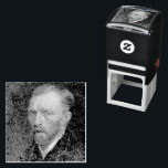 Vincent Van Gogh Upload Your Art and Create Custom セルフインキングスタンプ<br><div class="desc">State of the art self-inking rubber stamp featuring an intricate detailed self-portrait vintage oil on artist's board painting, by Vincent van Gogh. Beautiful artwork for vintage fine art / masterpiece / classic art lovers and Van Gogh connoisseurs. Upload your art / design / photo / selfie and make a self-inking...</div>