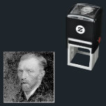 Vincent Van Gogh Upload Your Art and Create Custom セルフインキングスタンプ<br><div class="desc">State of the art self-inking rubber stamp featuring an intricate detailed self-portrait vintage oil on artist's board painting, by Vincent van Gogh. Beautiful artwork for vintage fine art / masterpiece / classic art lovers and Van Gogh connoisseurs. Upload your art / design / photo / selfie and make a self-inking...</div>