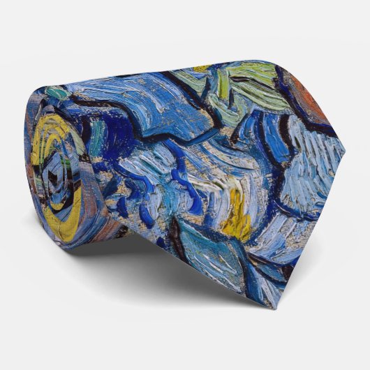 Vincent van Gogh - Vase with Irises ネクタイ (ロール)