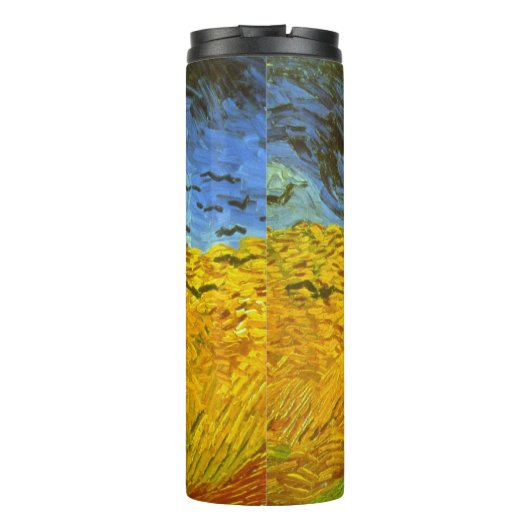 Vincent van Gogh Wheat Field with Crows タンブラー (裏面)