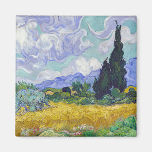 Vincent Van Gogh - Wheat Field with Cypresses マグネット