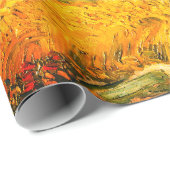 Vincent Van Gogh Wheat Field with Cypresses ラッピングペーパー (ロールコーナー)