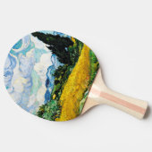 Vincent Van Gogh Wheat Field with Cypresses (1889) 卓球ラケット (横)