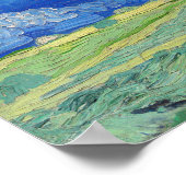 Vincent van Gogh - Wheatfields under Thunderclouds ポスター (角)