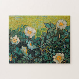 Vincent Van Gogh Wild Roses Vintage Floral Art ジグソーパズル