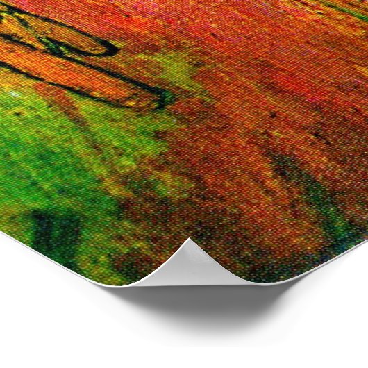 Vincent Van Gogh's bedroom in Arles ポスター (角)