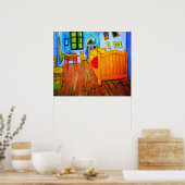 Vincent Van Gogh's bedroom in Arles ポスター (キッチン)