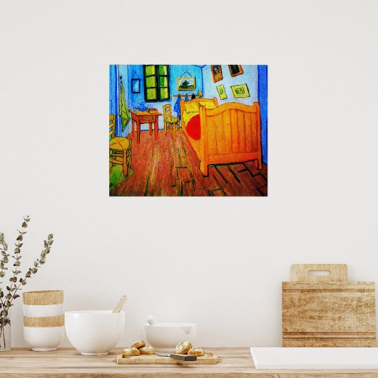 Vincent Van Gogh's bedroom in Arles ポスター (キッチン)