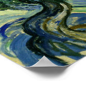 Vincent van Gogh's Olive Trees  ポスター (角)