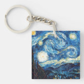 Vincent van Gogh's painting, Starry Night, キーホルダー (正面)