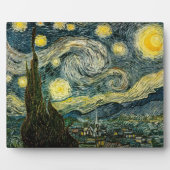 Vincent van Gogh's The Starry Night (1889) フォトプラーク (正面)