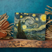 Vincent van Gogh's The Starry Night (1889) フォトプラーク (側面)