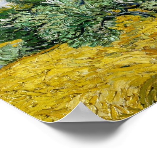 Vincent Van Gogh's Wheat Field with Cypresses Sm ポスター (角)