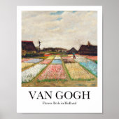 Vincent Van Hollandのフラワーベッド ポスター (正面)