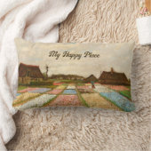 Vincent Van Hollandのフラワーベッド ランバークッション (ブランケット)