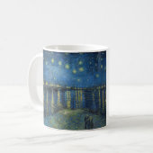 Vincent Willem van Gogh ローヌ川の星月夜 コーヒーマグカップ (正面左)