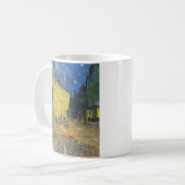 Vincent Willem van Gogh 夜のカフェテラス コーヒーマグカップ (正面左)