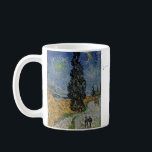 Vincent Willem van Gogh　糸杉と星の見える道 コーヒーマグカップ<br><div class="desc">Vincent Willem van Gogh　糸杉と星の見える道</div>