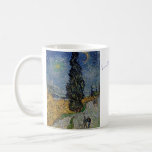 Vincent Willem van Gogh　糸杉と星の見える道 コーヒーマグカップ<br><div class="desc">Vincent Willem van Gogh　糸杉と星の見える道</div>