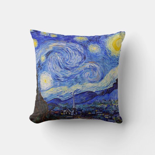 Vincent Willem van Gogh , “ Starry Night ” クッション (正面)