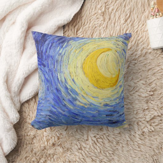 Vincent Willem van Gogh , “ Starry Night ” クッション (ブランケット)