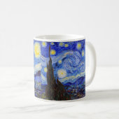 Vincent Willem van Gogh , “ Starry Night ” コーヒーマグカップ (正面右)